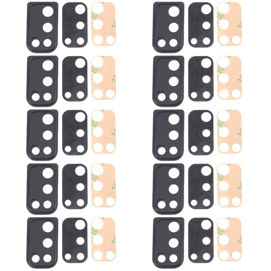 Pour Samsung Galaxy M21 SM-M215 10 pièces couvercle d'objectif d'appareil photo