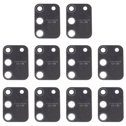 Objectif de caméra arrière pour Samsung Galaxy S10 Lite SM-G770, 10 pièces