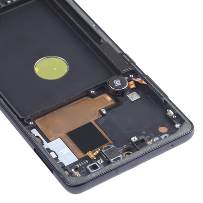 Écran LCD en matériau TFT et numériseur complet avec cadre pour Samsung Galaxy Note10 Lite SM-N770, ne prenant pas en charge l'identification par empreinte digitale