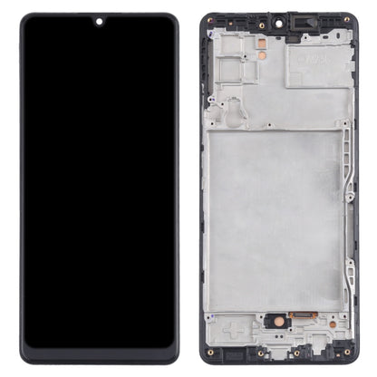 Écran LCD en matériau TFT et numériseur complet avec cadre pour Samsung Galaxy A42 5G SM-A426, ne prenant pas en charge l'identification par empreinte digitale