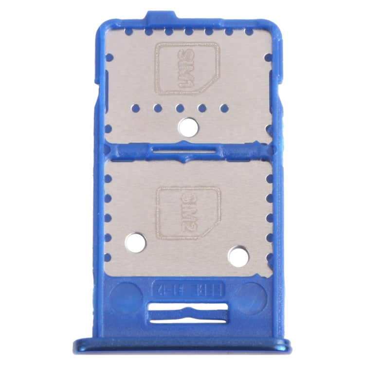 Pour Samsung Galaxy M31s SM-M317 Plateau de carte SIM + Plateau de carte SIM + Plateau de carte Micro SD