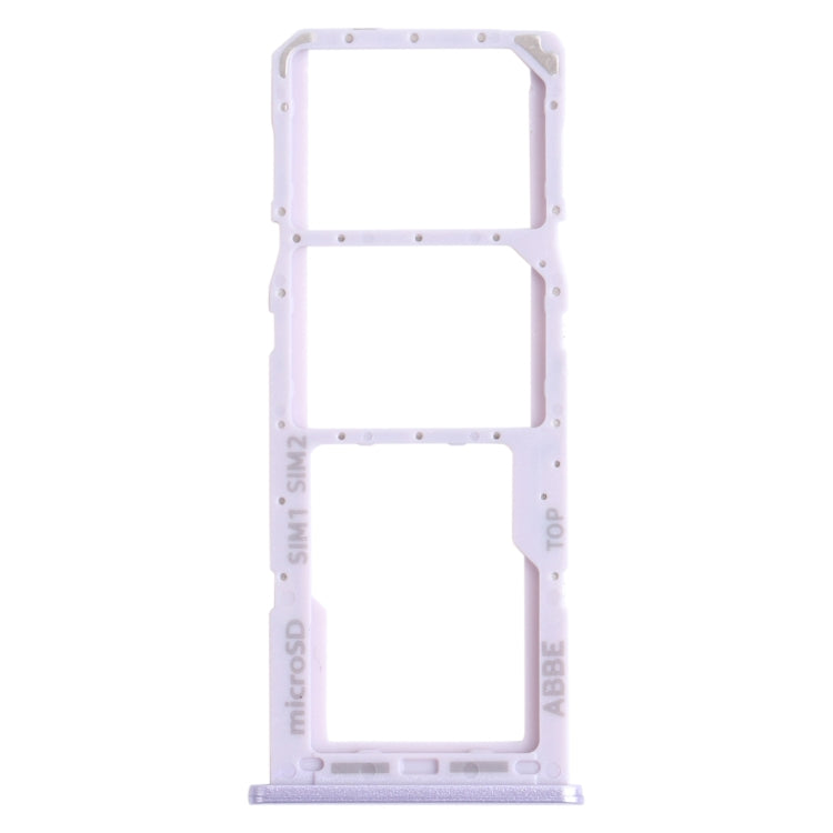 Pour Samsung Galaxy A22 SM-A225 Plateau de carte SIM + Plateau de carte SIM + Plateau de carte Micro SD