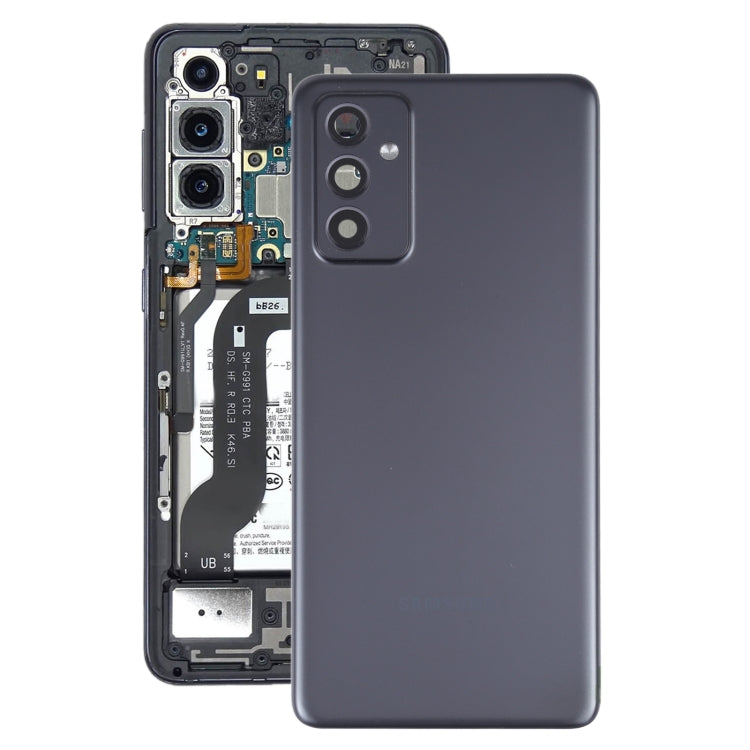 Pour Samsung Galaxy A82 Couvercle arrière de la batterie avec objectif d'appareil photo