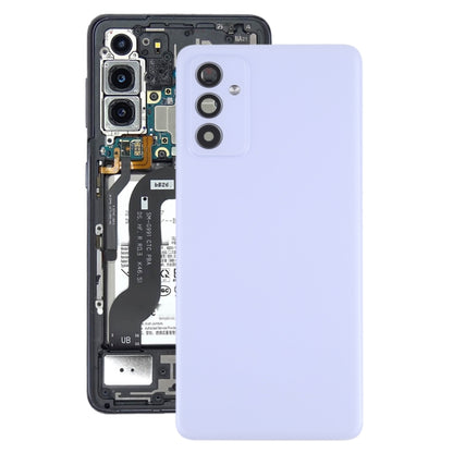 Pour Samsung Galaxy A82 Couvercle arrière de la batterie avec objectif d'appareil photo