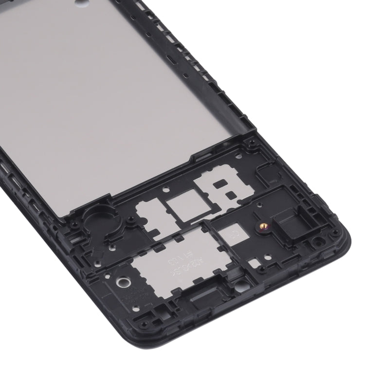 Pour Samsung Galaxy A02 SM-A022, boîtier avant, cadre LCD, plaque de lunette