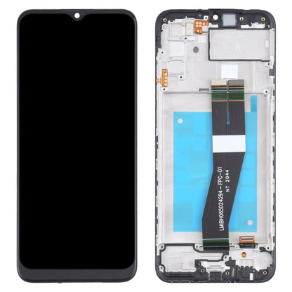 Écran LCD d'origine et numériseur complet avec cadre pour Samsung Galaxy A02s SM-A025F (version GA)