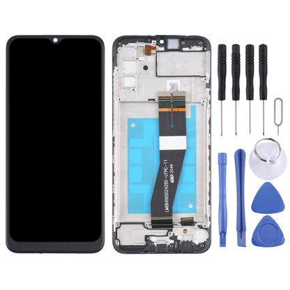Écran LCD d'origine et numériseur complet avec cadre pour Samsung Galaxy A02s SM-A025F (version GB)