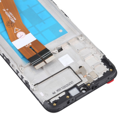Écran LCD matériel TFT et assemblage complet de numériseur avec cadre pour Samsung Galaxy M02s