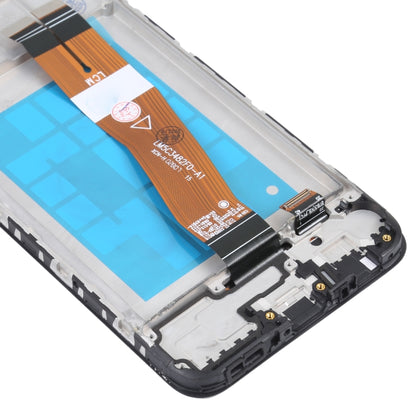 Écran LCD matériel TFT et assemblage complet de numériseur avec cadre pour Samsung Galaxy M02s