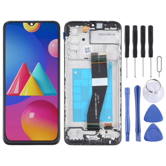 Écran LCD et numériseur complet avec cadre pour Samsung Galaxy M02s (version NL)