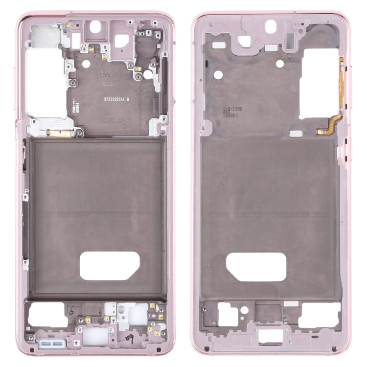 Pour Samsung Galaxy S21, plaque de cadre central