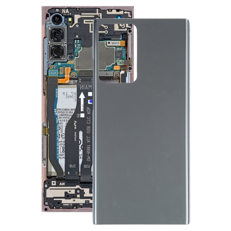 Pour Samsung Galaxy Note20 Ultra 5G Couvercle arrière de la batterie