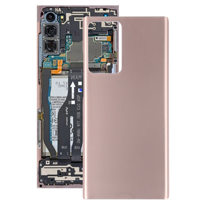 Pour Samsung Galaxy Note20 Ultra 5G Couvercle arrière de la batterie