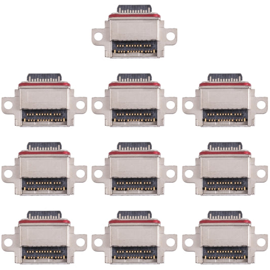 Connecteur de port de charge 10 pièces pour Samsung Galaxy Note10+ / Note10+ 5G SM-N975F, SM-N975U, SM-N9750, SM-N975U1, SM-N975W, SM-N975N, SM-N975X, SCV45, SM-N976F, SM-N976U, SM-N976, SM-N976B, SM-N976N, SM-N976V, SM-N9760, SM-N976Q
