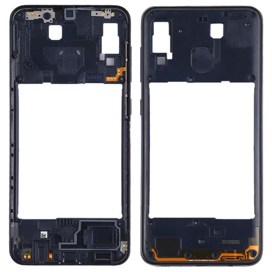 Pour Galaxy A20, plaque de cadre central