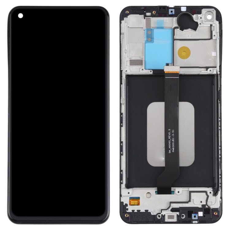 Écran LCD d'origine et numériseur complet avec cadre pour Samsung Galaxy A60 SM-A606