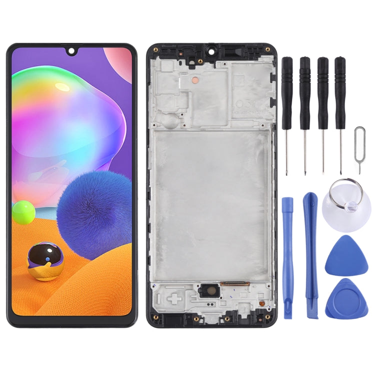 Écran LCD d'origine et numériseur complet avec cadre pour Samsung Galaxy A31 SM-A315