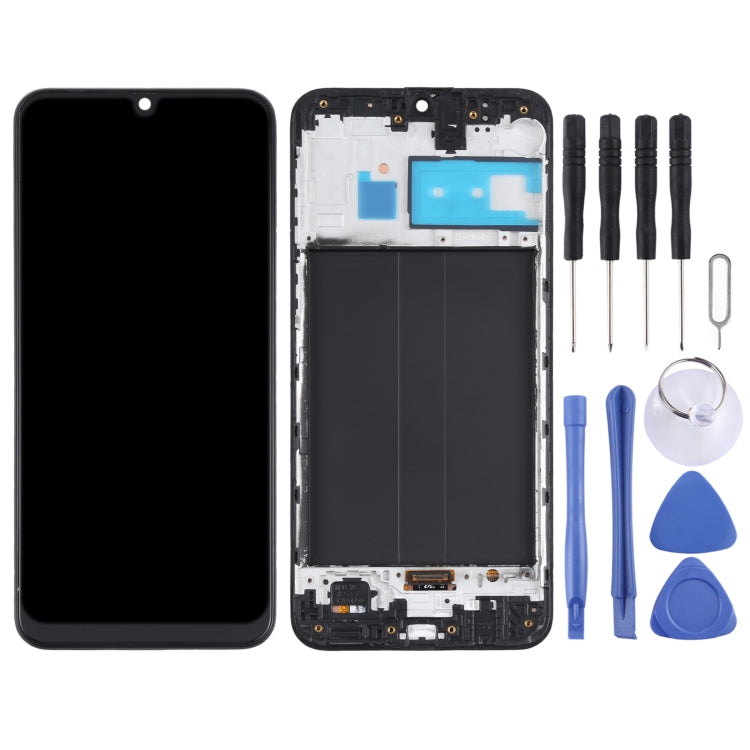 Écran LCD d'origine et numériseur complet avec cadre pour Samsung Galaxy M30 SM-M305