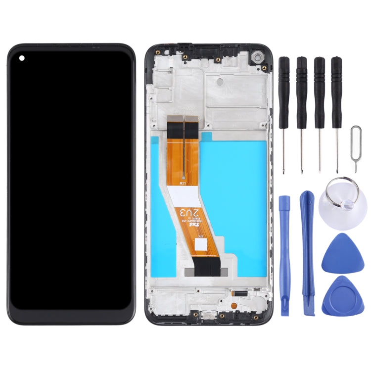Écran LCD d'origine et numériseur complet avec cadre pour Samsung Galaxy M11 SM-M115
