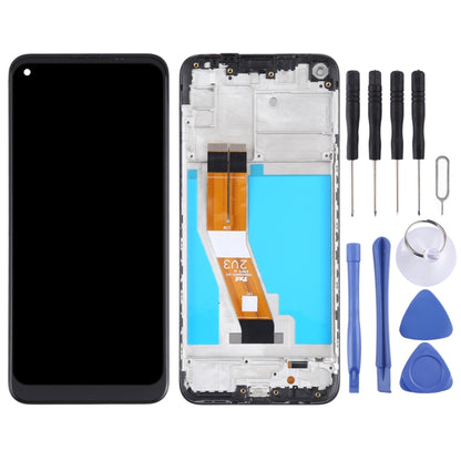 Écran LCD d'origine et numériseur complet avec cadre pour Samsung Galaxy M11 SM-M115