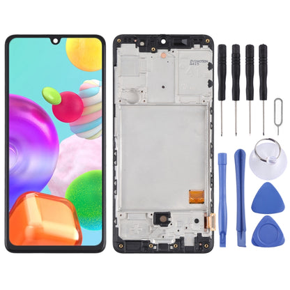 Écran LCD d'origine et numériseur complet avec cadre pour Samsung Galaxy A41 SM-A415