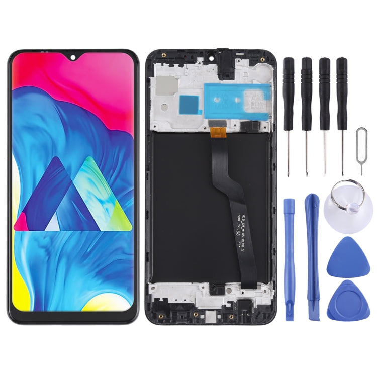 Écran LCD d'origine et numériseur complet avec cadre pour Samsung Galaxy M10 SM-M105