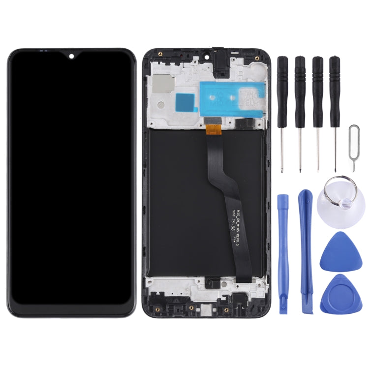 Écran LCD d'origine et numériseur complet avec cadre pour Samsung Galaxy M10 SM-M105