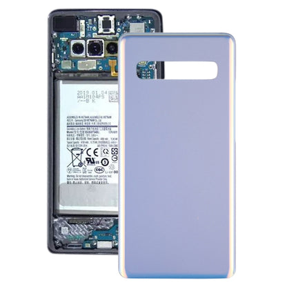 Pour Galaxy S10 5G SM-G977B / SM-G977U / SM-G977N Couvercle arrière de la batterie