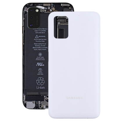 Pour Samsung Galaxy A03s SM-A037 Couvercle arrière de la batterie