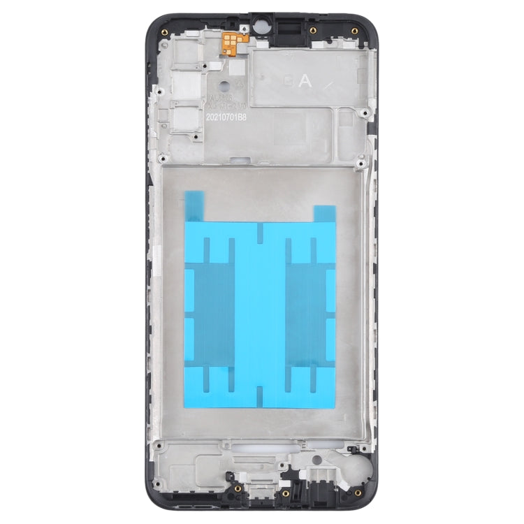 Pour Samsung Galaxy A03s SM-A037, boîtier avant, cadre LCD, plaque de lunette