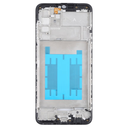 Pour Samsung Galaxy A03s SM-A037, boîtier avant, cadre LCD, plaque de lunette