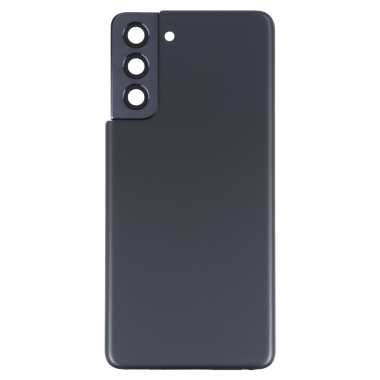 Coque arrière de batterie pour Samsung Galaxy S21 5G, avec couvercle d'objectif d'appareil photo