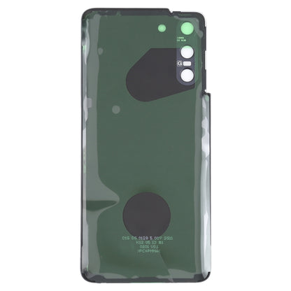 Coque arrière de batterie pour Samsung Galaxy S21 5G, avec couvercle d'objectif d'appareil photo