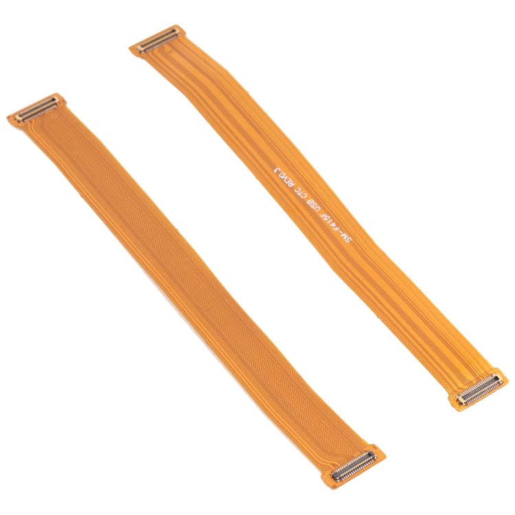 Pour Samsung Galaxy F41 SM-F415, 1 paire de câbles flexibles pour carte mère