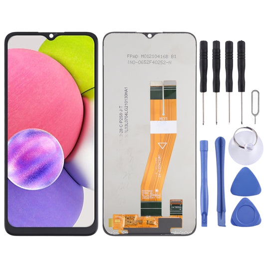 Écran LCD d'origine et numériseur complet pour Samsung Galaxy A03s SM-A037