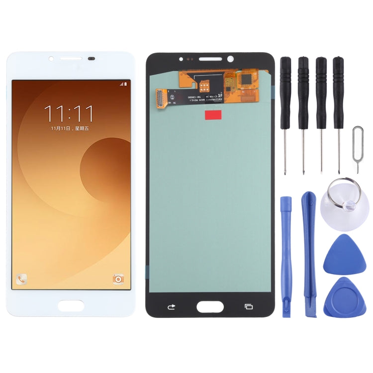 Écran LCD matériel OLED et assemblage complet de numériseur pour Samsung Galaxy C9 Pro SM-C9000/C900