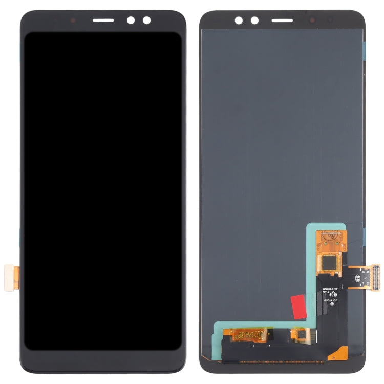 Écran LCD matériel OLED et assemblage complet de numériseur pour Samsung Galaxy A8 + (2018) SM-A730