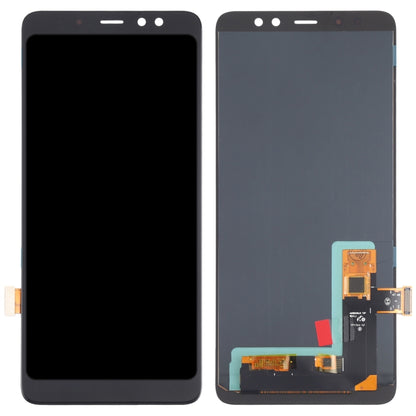 Écran LCD matériel OLED et assemblage complet de numériseur pour Samsung Galaxy A8 + (2018) SM-A730