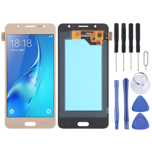Écran LCD matériel OLED et assemblage complet de numériseur pour Samsung Galaxy J5 (2016) SM-J510