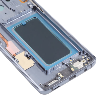 Écran LCD matériel OLED et assemblage complet de numériseur avec cadre pour Samsung Galaxy S9 + SM-G965