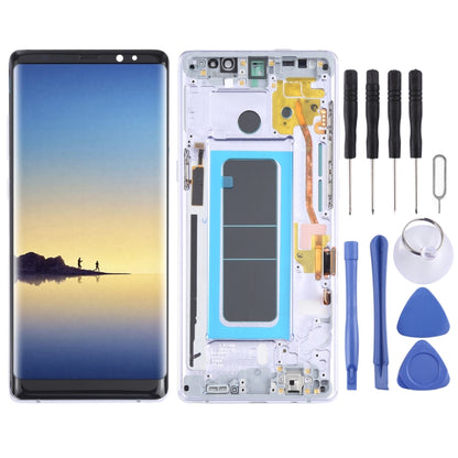 Écran LCD matériel OLED et numériseur complet avec cadre pour Samsung Galaxy Note 8 SM-N950, For Samsung Galaxy Note 8(OLED), For Samsung Galaxy Note 8(OLED Material)