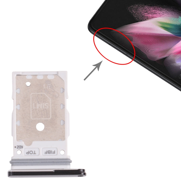 Pour Samsung Galaxy Z Fold3 5G SM-F926 plateau de carte SIM d'origine + plateau de carte SIM