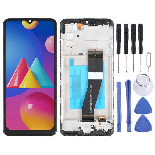 Écran LCD et numériseur complet avec cadre pour Samsung Galaxy M02s (US)