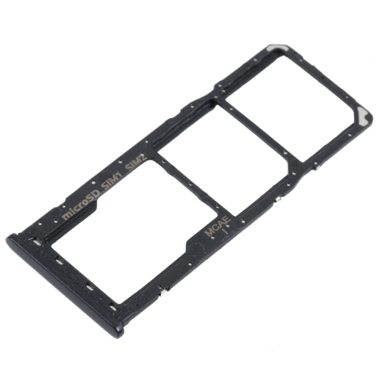 Pour Samsung Galaxy M21 SM-M215 Plateau de carte SIM + Plateau de carte SIM + Plateau de carte Micro SD