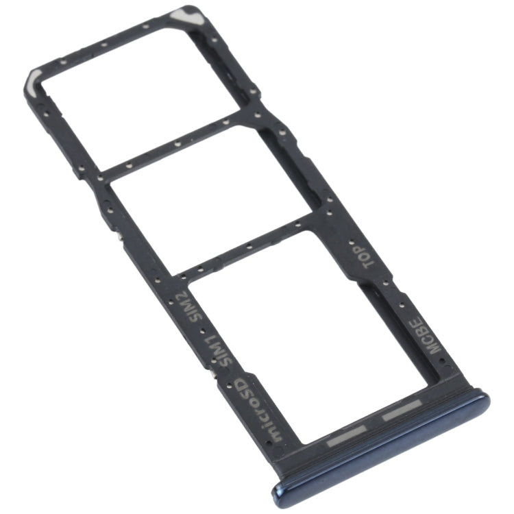 Pour Samsung Galaxy M32 SM-M325 Plateau de carte SIM + Plateau de carte SIM + Plateau de carte Micro SD