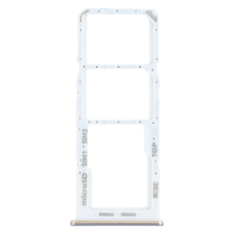 Pour Samsung Galaxy M32 SM-M325 Plateau de carte SIM + Plateau de carte SIM + Plateau de carte Micro SD