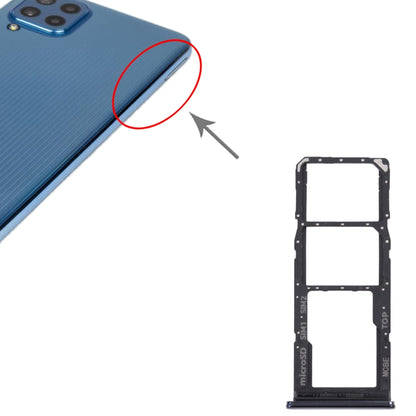 Pour Samsung Galaxy M32 5G SM-M326B plateau de carte SIM d'origine + plateau de carte SIM + plateau de carte Micro SD