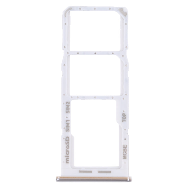 Pour Samsung Galaxy M32 5G SM-M326B plateau de carte SIM d'origine + plateau de carte SIM + plateau de carte Micro SD