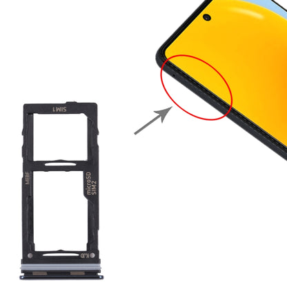 Pour Samsung Galaxy M52 5G SM-M526B plateau de carte SIM d'origine + plateau de carte SIM/plateau de carte Micro SD