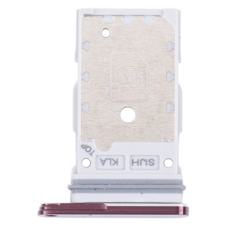 Pour Samsung Galaxy S22 Ultra 5G SM-S908B Plateau de carte SIM d'origine + Plateau de carte SIM